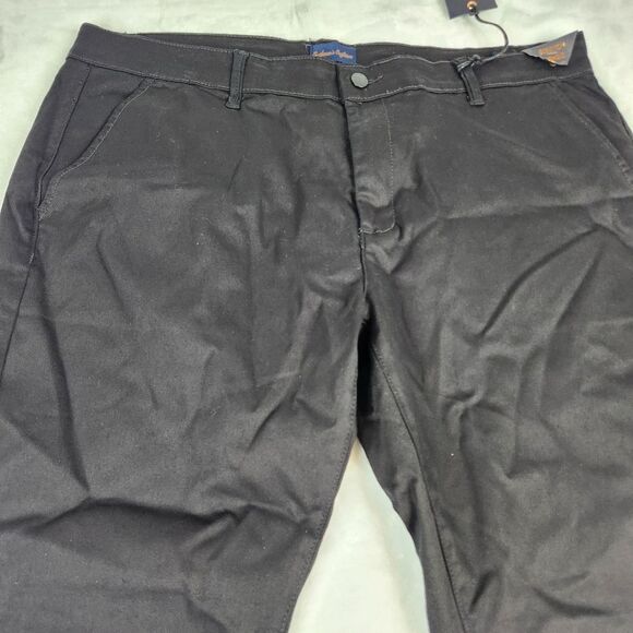 NWT Gentlemen's Outfitters Black Stretch Pants Sz 40x32 - Picture 3 of 9
